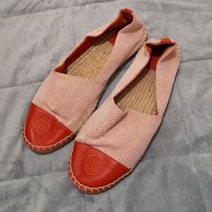Tory Burch Colour Block Espadrille Flat Shoes